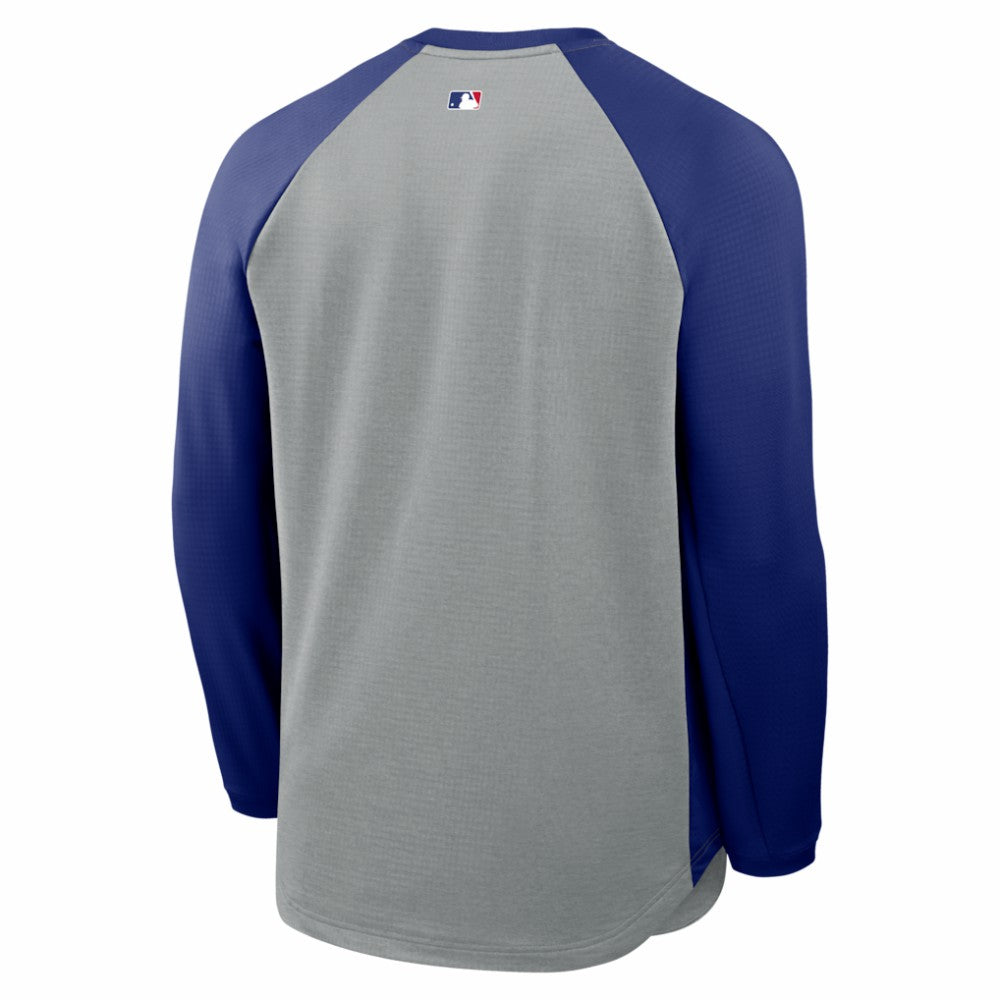 MLB Los Angeles Dodgers Nike Authentic Collection Raglan Dri-FIT Sweatshirt