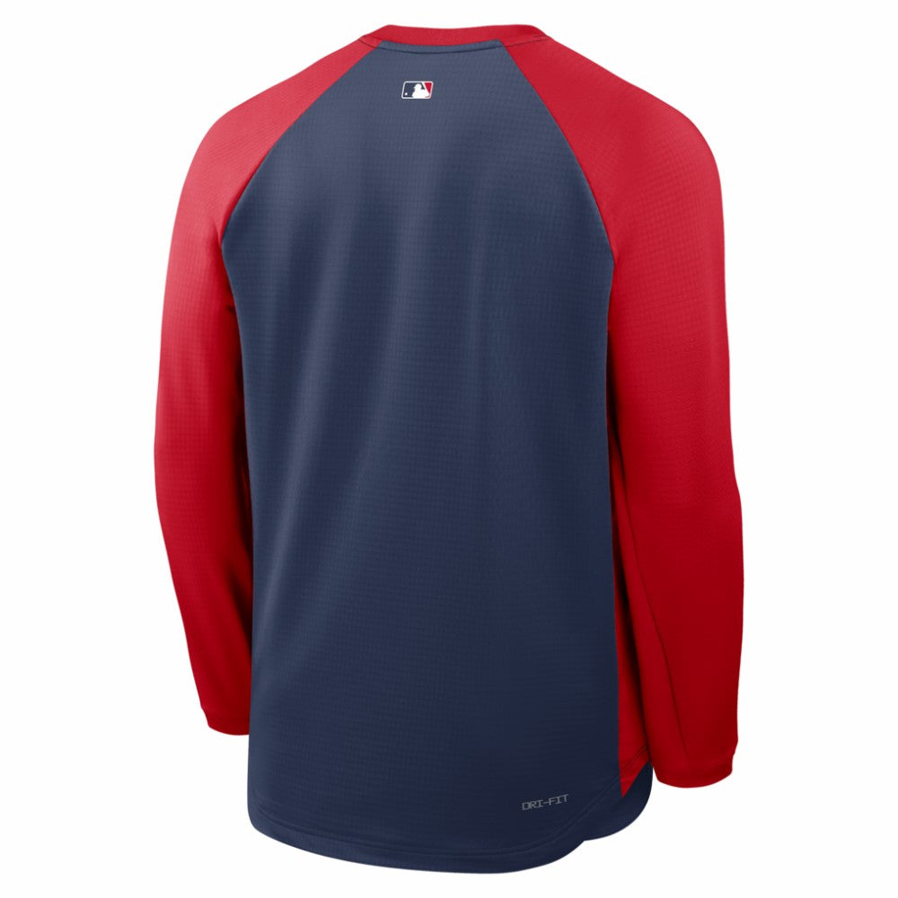 MLB Los Angeles Angels Nike Authentic Collection Raglan Dri-FIT Sweatshirt