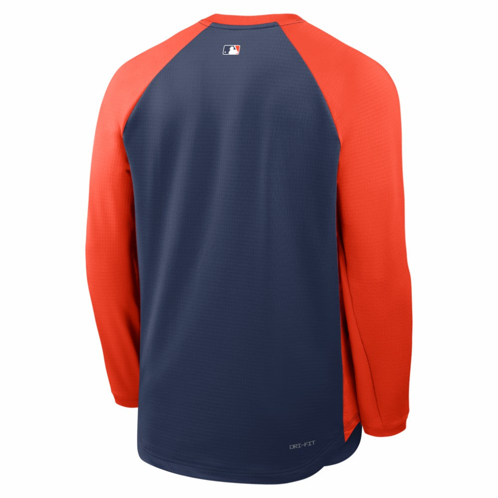 MLB Houston Astros Nike Authentic Collection Raglan Dri-FIT Sweatshirt