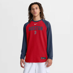 MLB Boston Red Sox Nike Authentic Collection Raglan Dri-FIT Sweatshirt