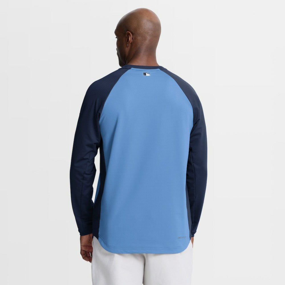 MLB Tampa Bay Rays Nike Authentic Collection Raglan Dri-FIT Sweatshirt