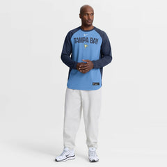 MLB Tampa Bay Rays Nike Authentic Collection Raglan Dri-FIT Sweatshirt