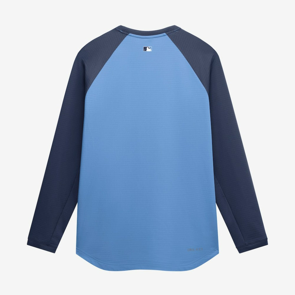 MLB Tampa Bay Rays Nike Authentic Collection Raglan Dri-FIT Sweatshirt