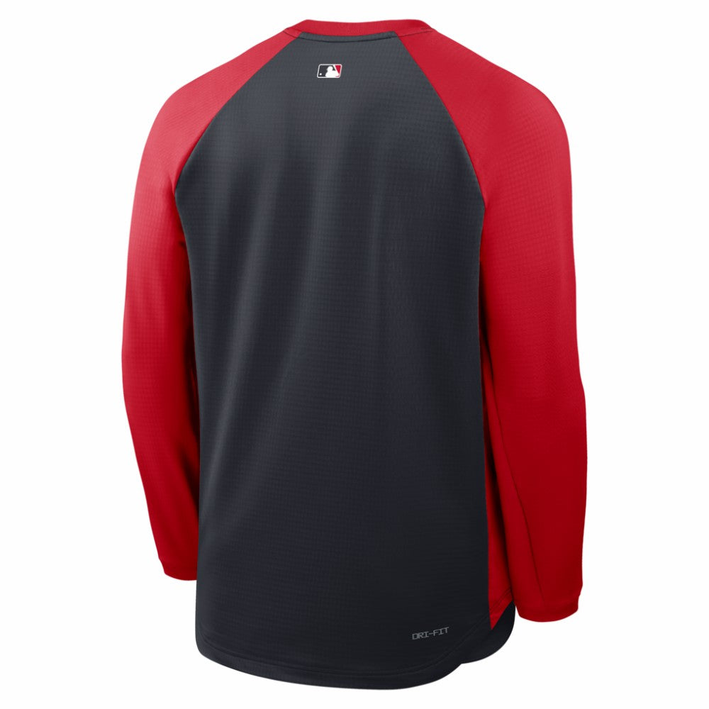 MLB Washington Nationals Nike Authentic Collection Raglan Dri-FIT Sweatshirt