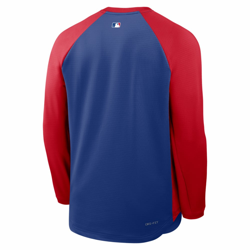 MLB Philadelphia Phillies Nike Authentic Collection Raglan Dri-FIT Sweatshirt