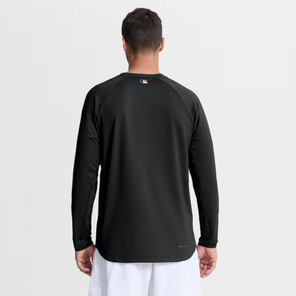 MLB New York Mets Nike Authentic Collection Raglan Dri-FIT Sweatshirt