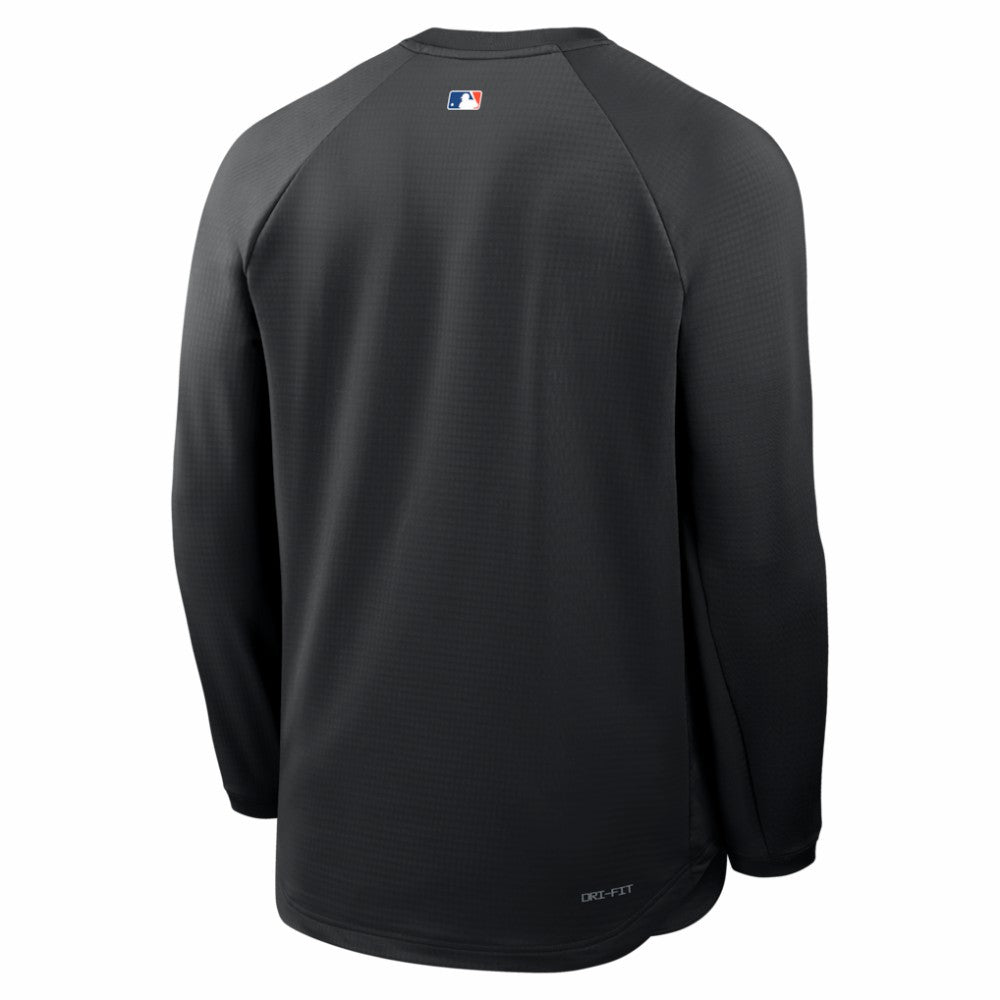 MLB New York Mets Nike Authentic Collection Raglan Dri-FIT Sweatshirt