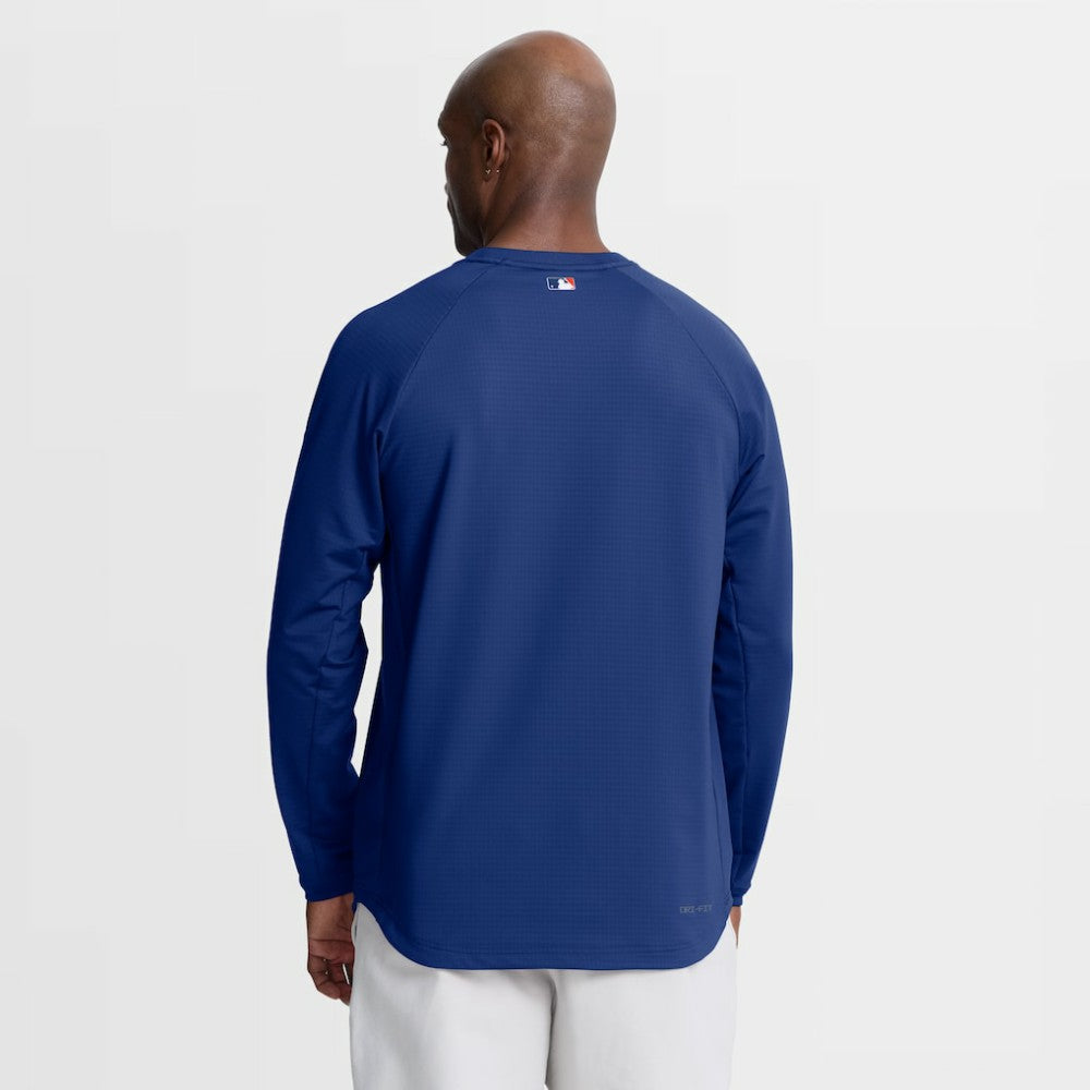 MLB New York Mets Nike Authentic Collection Raglan Dri-FIT Sweatshirt