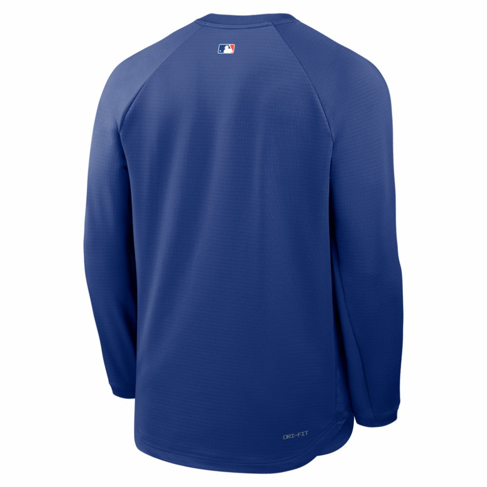 MLB New York Mets Nike Authentic Collection Raglan Dri-FIT Sweatshirt