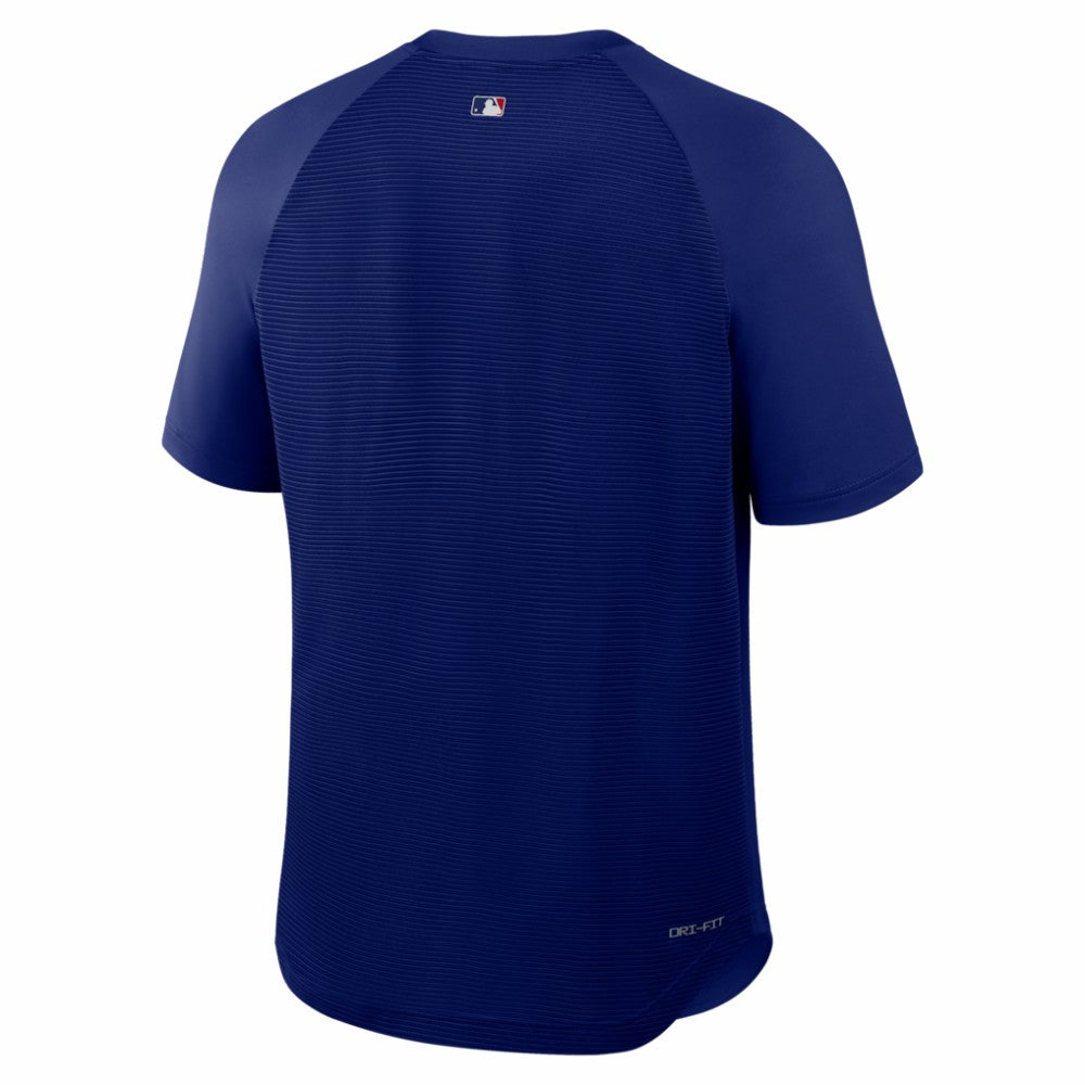 MLB Los Angeles Dodgers Nike Authentic Collection Batting Practice Pre-Game Raglan Dri-FIT Top