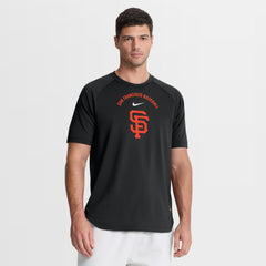 MLB San Francisco Giants Nike Authentic Collection Batting Practice Pre-Game Raglan Dri-FIT Top