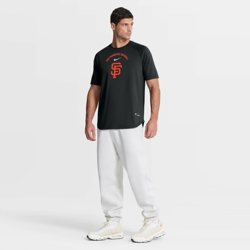 MLB San Francisco Giants Nike Authentic Collection Batting Practice Pre-Game Raglan Dri-FIT Top