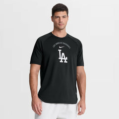 MLB Los Angeles Dodgers Nike Authentic Collection Batting Practice Pre-Game Raglan Dri-FIT Top