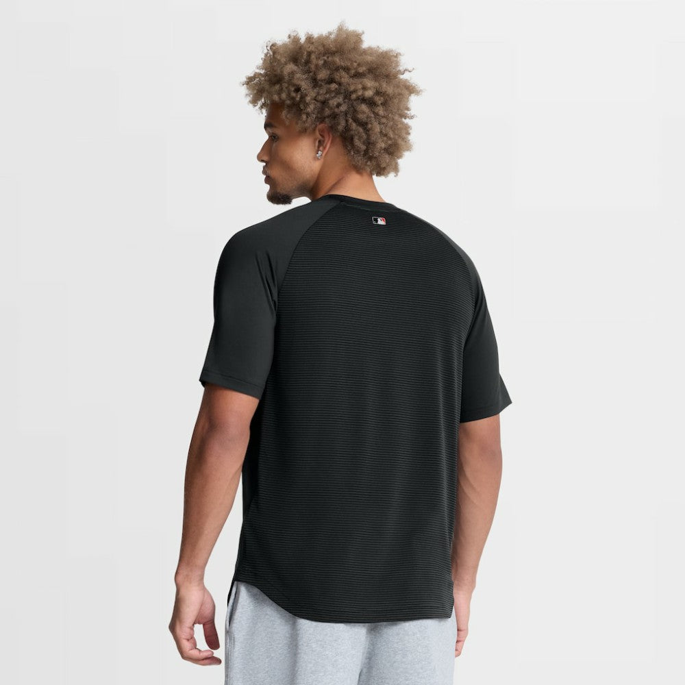MLB Baltimore Orioles Nike Authentic Collection Batting Practice Pre-Game Raglan Dri-FIT Top