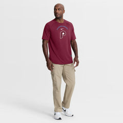 MLB Philadelphia Phillies Nike Authentic Collection Batting Practice Pre-Game Raglan Dri-FIT Top