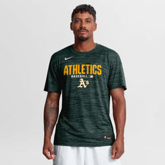MLB Athletics Nike Authentic Collection Velocity Dri-FIT T-Shirt