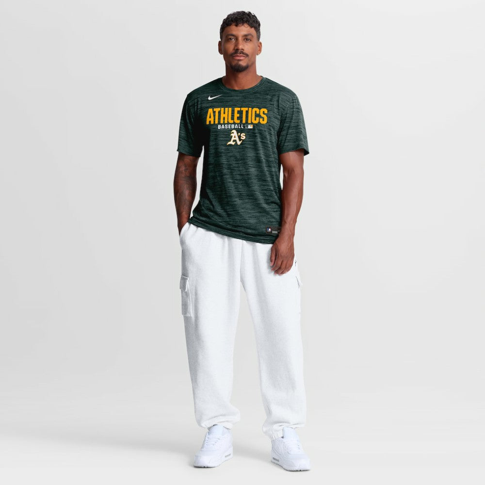 MLB Athletics Nike Authentic Collection Velocity Dri-FIT T-Shirt