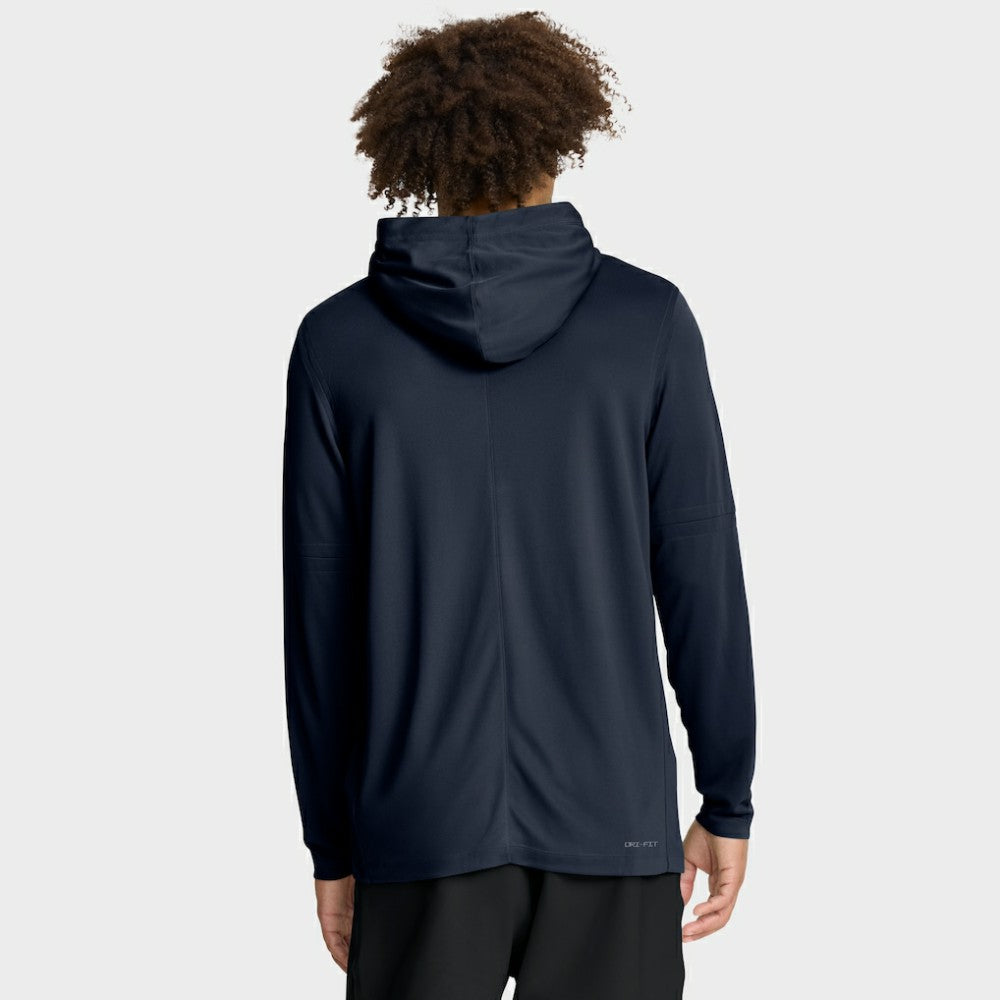 MLB Atlanta Braves Nike Authentic Collection Dri-FIT Long Sleeve Hooded T-Shirt
