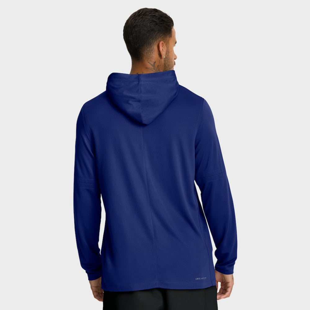 MLB Texas Rangers Nike Authentic Collection Dri-FIT Long Sleeve Hooded T-Shirt