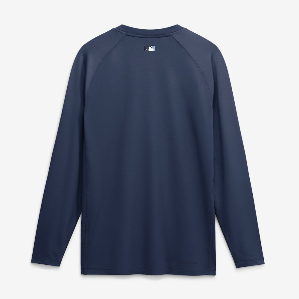 MLB Tampa Bay Rays Nike Authentic Collection Game Time Raglan Long Sleeve T-Shirt