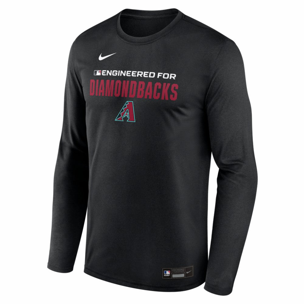 MLB Arizona Diamondbacks Nike Authentic Collection Legend Dri-FIT Long Sleeve T-Shirt