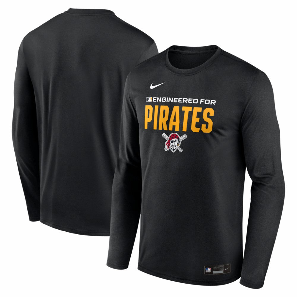 MLB Pittsburgh Pirates Nike Authentic Collection Legend Dri-FIT Long Sleeve T-Shirt