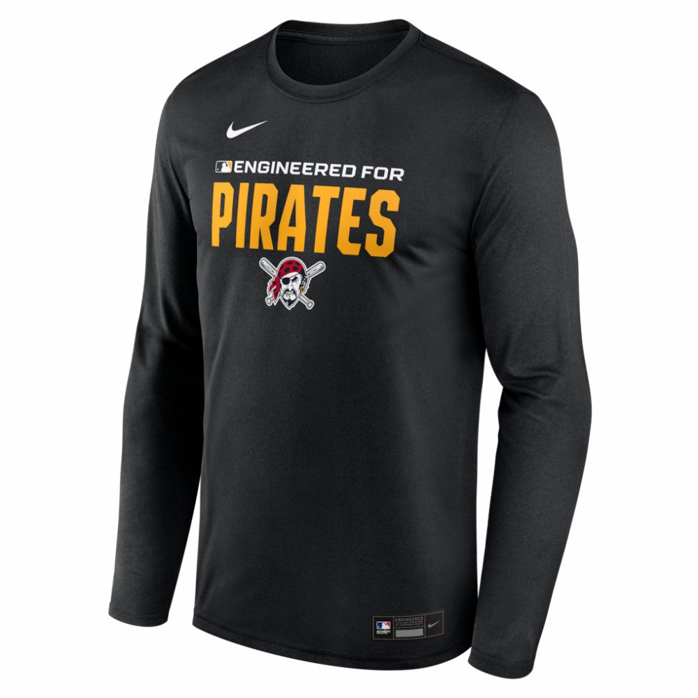 MLB Pittsburgh Pirates Nike Authentic Collection Legend Dri-FIT Long Sleeve T-Shirt