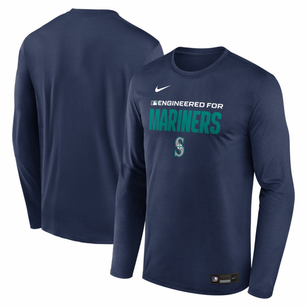 MLB Seattle Mariners Nike Authentic Collection Legend Dri-FIT Long Sleeve T-Shirt