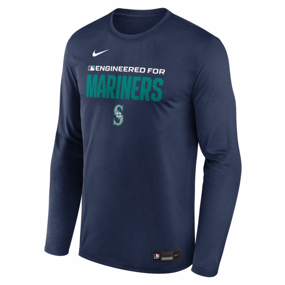 MLB Seattle Mariners Nike Authentic Collection Legend Dri-FIT Long Sleeve T-Shirt