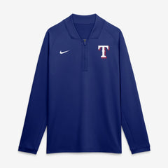 MLB Texas Rangers Nike Authentic Collection Dri-FIT Raglan Half-Zip Pullover