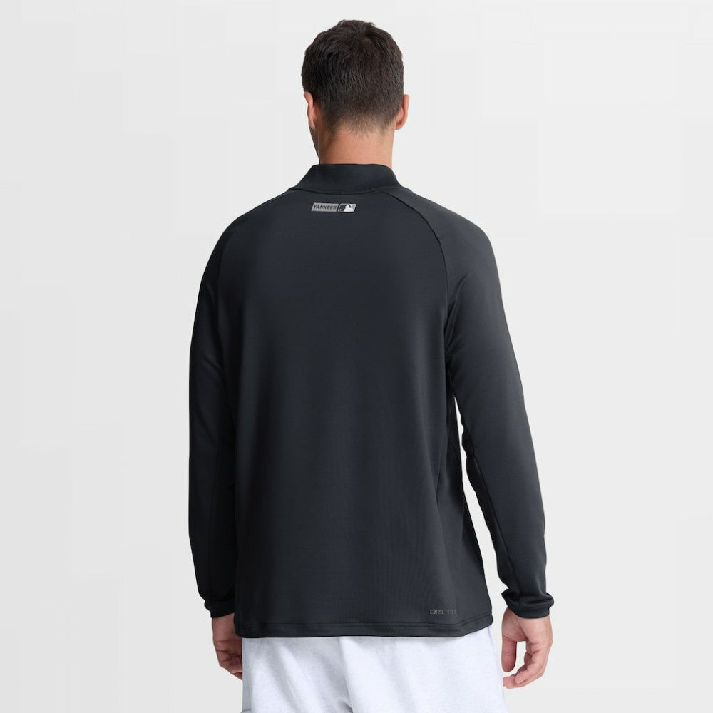 MLB New York Yankees Nike Authentic Collection Dri-FIT Raglan Half-Zip Pullover