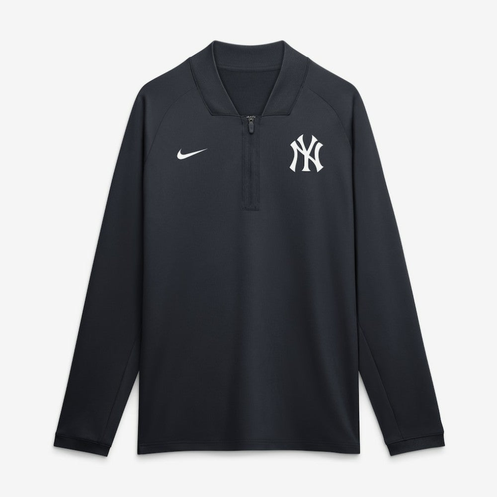 MLB New York Yankees Nike Authentic Collection Dri-FIT Raglan Half-Zip Pullover