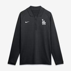 MLB Los Angeles Dodgers Nike Authentic Collection Dri-FIT Raglan Half-Zip Pullover
