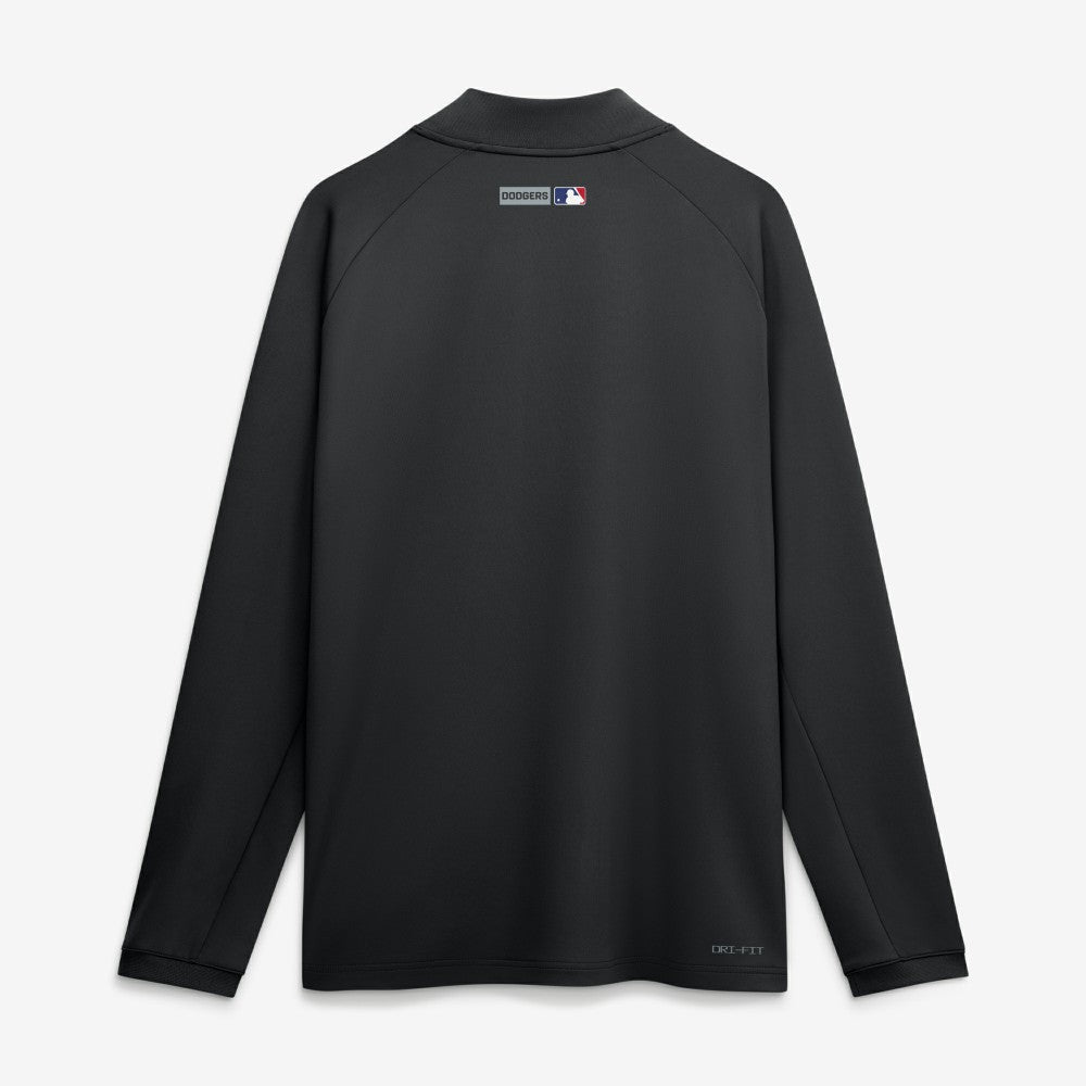 MLB Los Angeles Dodgers Nike Authentic Collection Dri-FIT Raglan Half-Zip Pullover