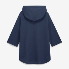 MLB Tampa Bay Rays Nike Authentic Collection Flux Dri-FIT Raglan 3/4-Sleeve Hooded T-Shirt