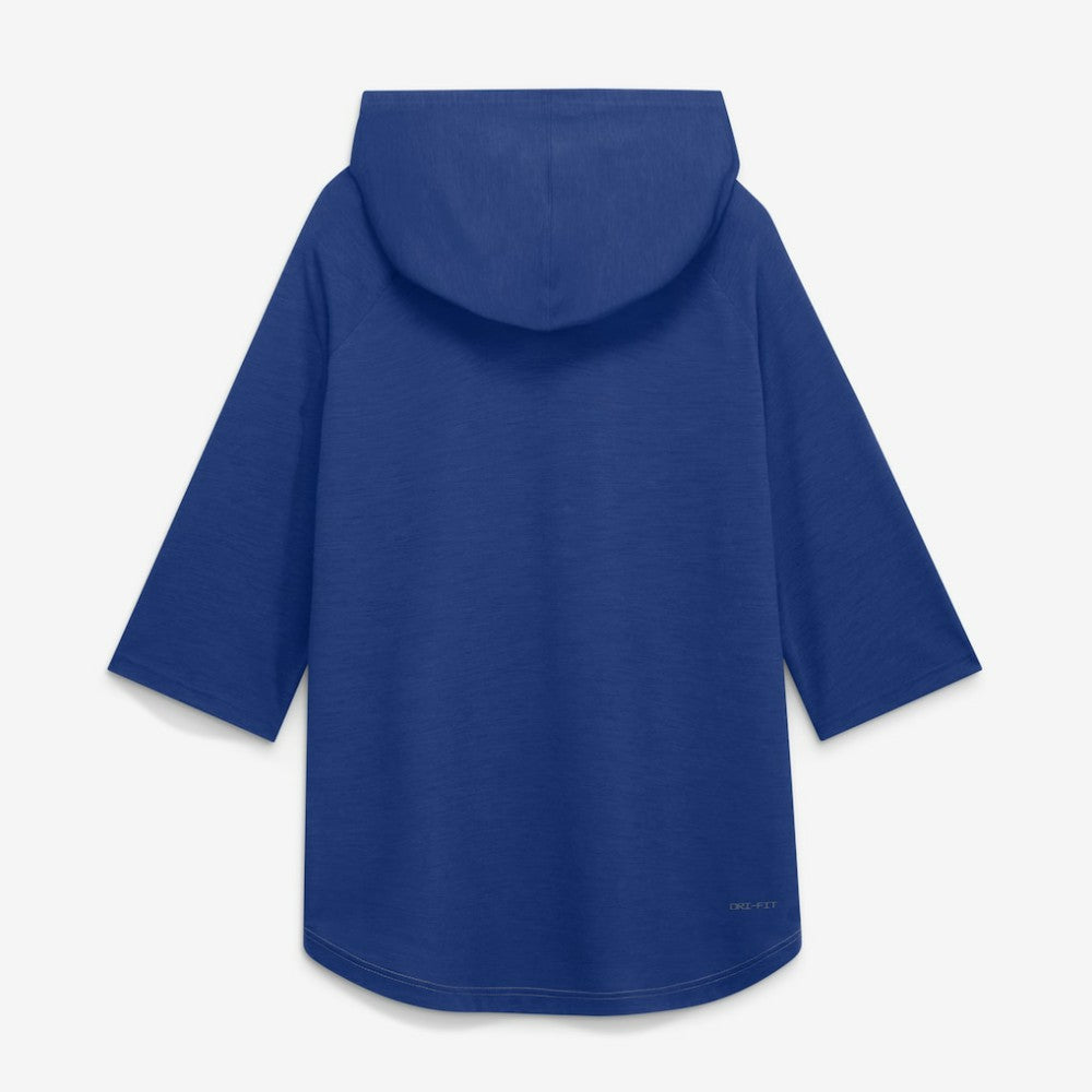 MLB New York Mets Nike Authentic Collection Flux Dri-FIT Raglan 3/4-Sleeve Hooded T-Shirt