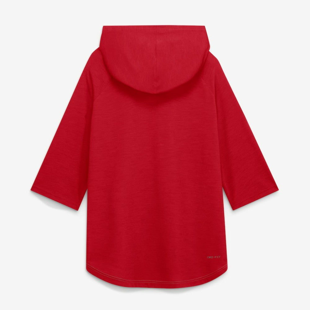 MLB Philadelphia Phillies Nike Authentic Collection Flux Dri-FIT Raglan 3/4-Sleeve Hooded T-Shirt