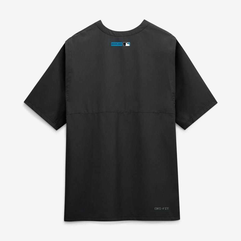 MLB Miami Marlins Nike Authentic Collection Dri-FIT Quarter-Zip Windshirt