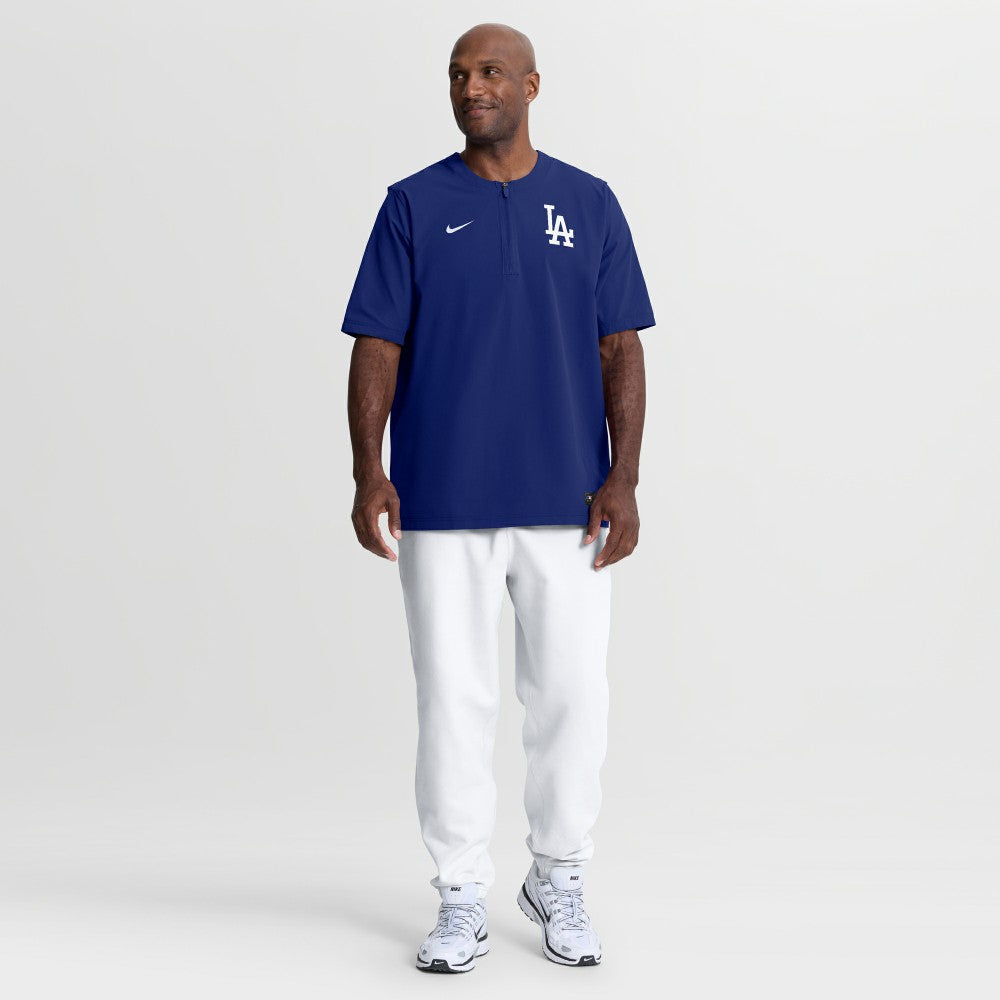 MLB Los Angeles Dodgers Nike Authentic Collection Dri-FIT Quarter-Zip Windshirt