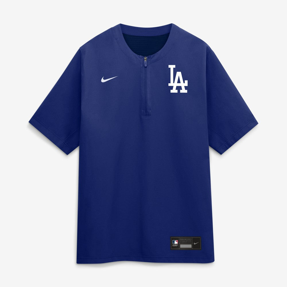MLB Los Angeles Dodgers Nike Authentic Collection Dri-FIT Quarter-Zip Windshirt