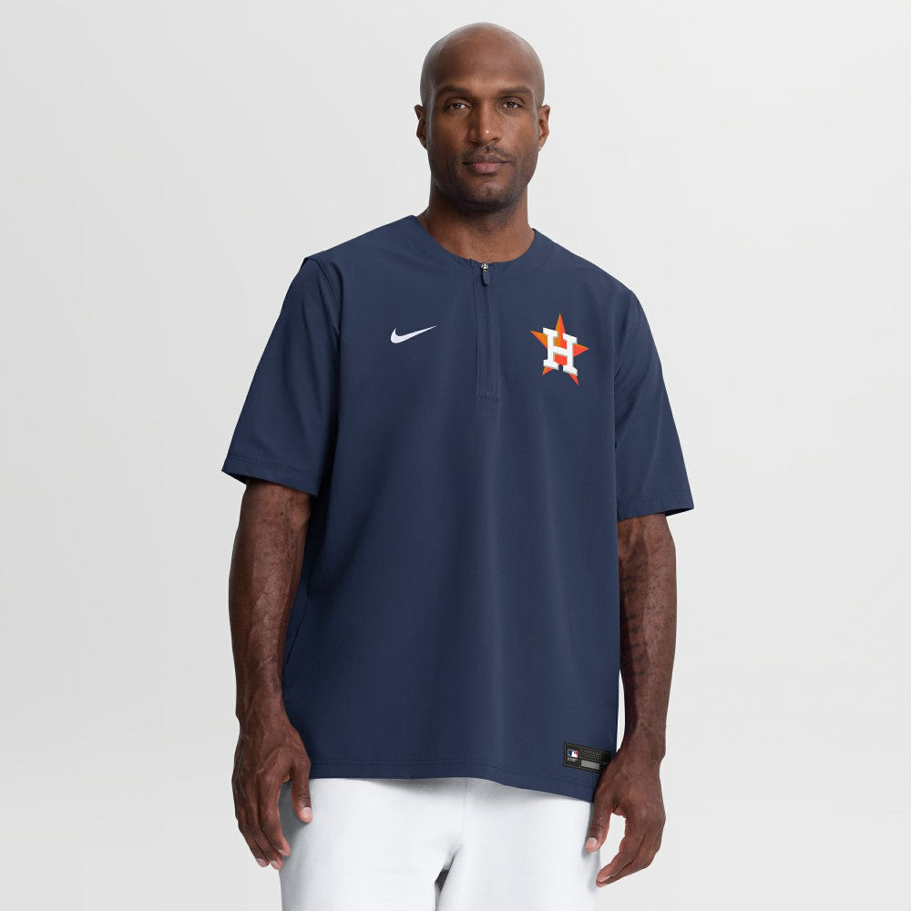 MLB Houston Astros Nike Authentic Collection Dri-FIT Quarter-Zip Windshirt