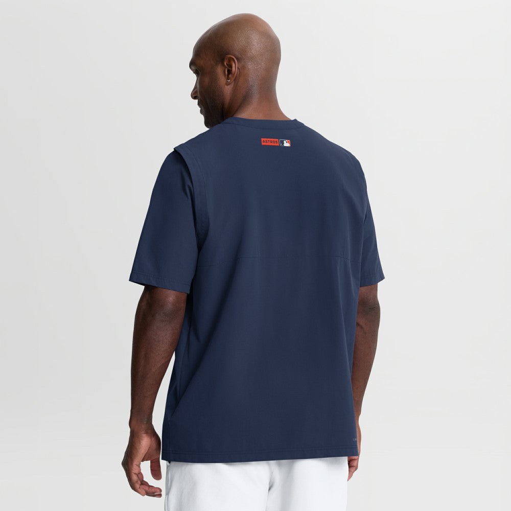 MLB Houston Astros Nike Authentic Collection Dri-FIT Quarter-Zip Windshirt