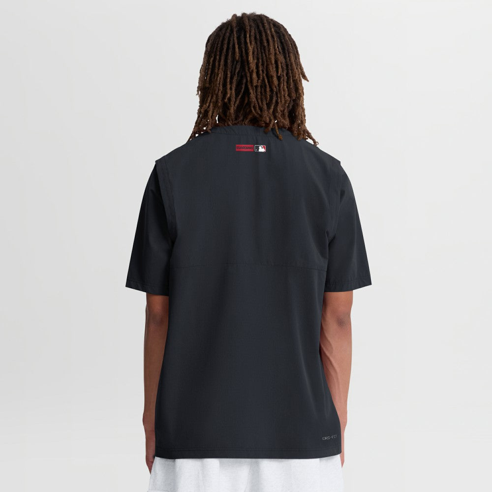 MLB Cleveland Guardians Nike Authentic Collection Dri-FIT Quarter-Zip Windshirt