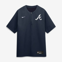 MLB Atlanta Braves Nike Authentic Collection Dri-FIT Quarter-Zip Windshirt