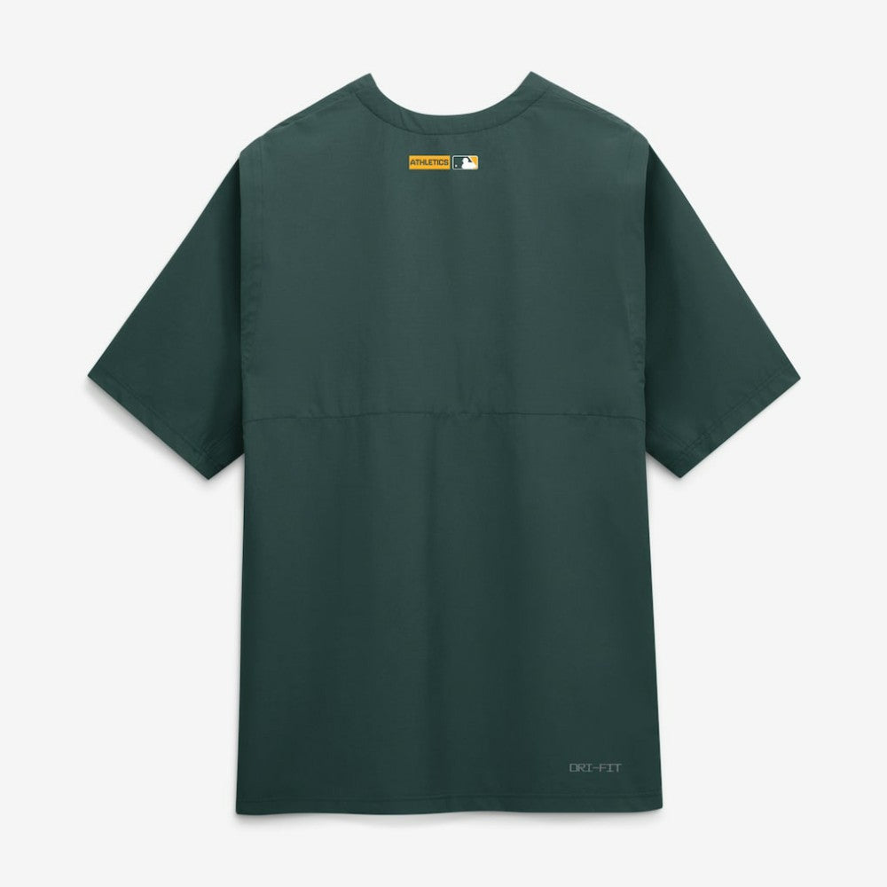 MLB Athletics Nike Authentic Collection Dri-FIT Quarter-Zip Windshirt