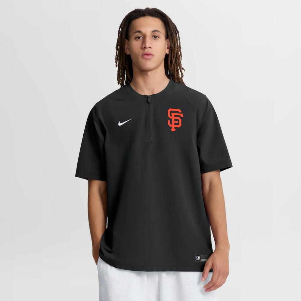 MLB San Francisco Giants Nike Authentic Collection Dri-FIT Quarter-Zip Windshirt