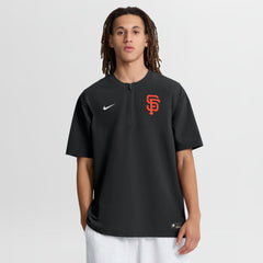 MLB San Francisco Giants Nike Authentic Collection Dri-FIT Quarter-Zip Windshirt