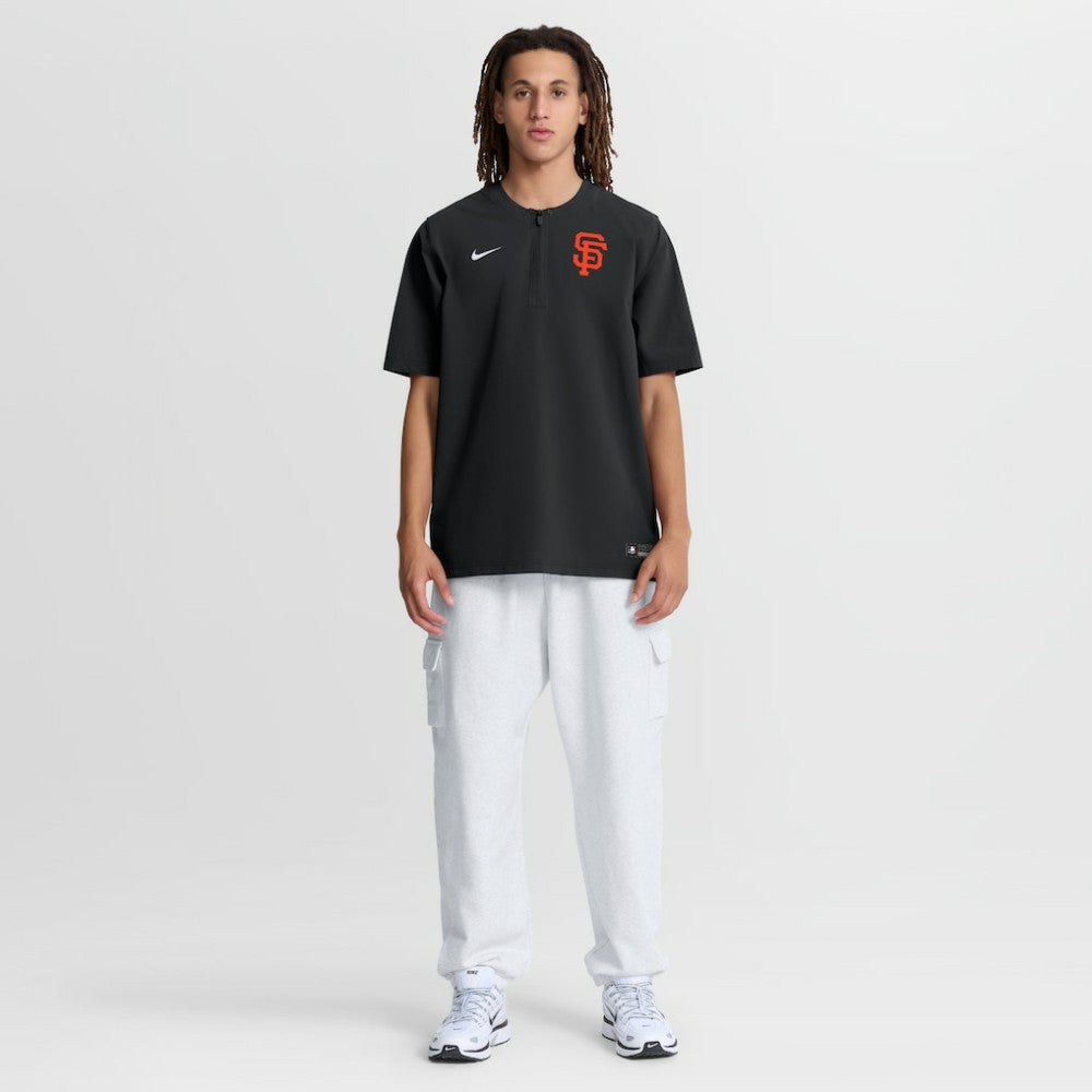 MLB San Francisco Giants Nike Authentic Collection Dri-FIT Quarter-Zip Windshirt