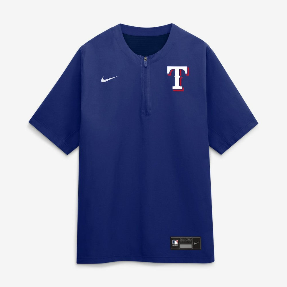 MLB Texas Rangers Nike Authentic Collection Dri-FIT Quarter-Zip Windshirt