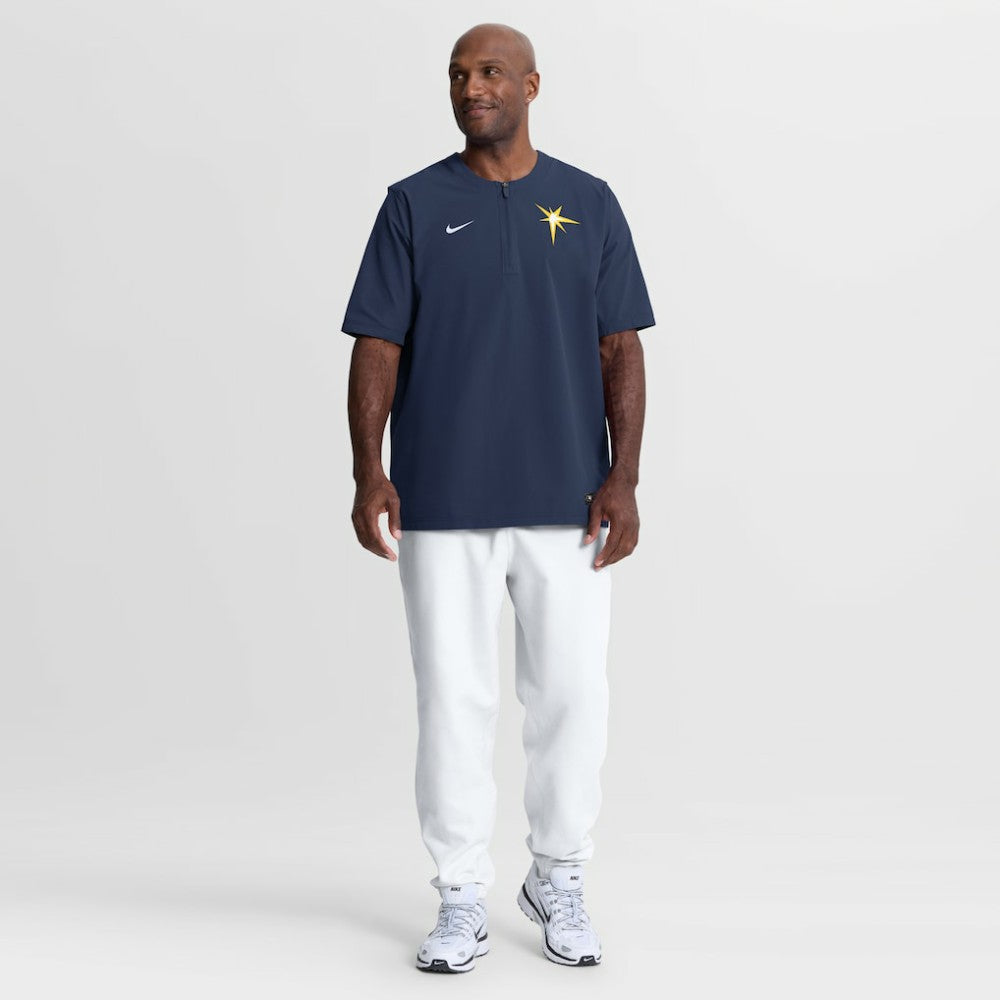 MLB Tampa Bay Rays Nike Authentic Collection Dri-FIT Quarter-Zip Windshirt